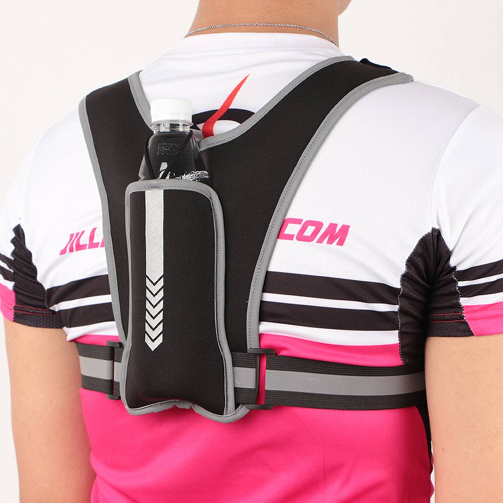 Reflective Cycling Vest - Running Backpack Reflective Sport Vest Phone