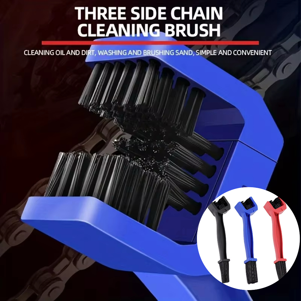 Bike Chain Cleaner - Portable Plastic Chain Cleaner Brush for