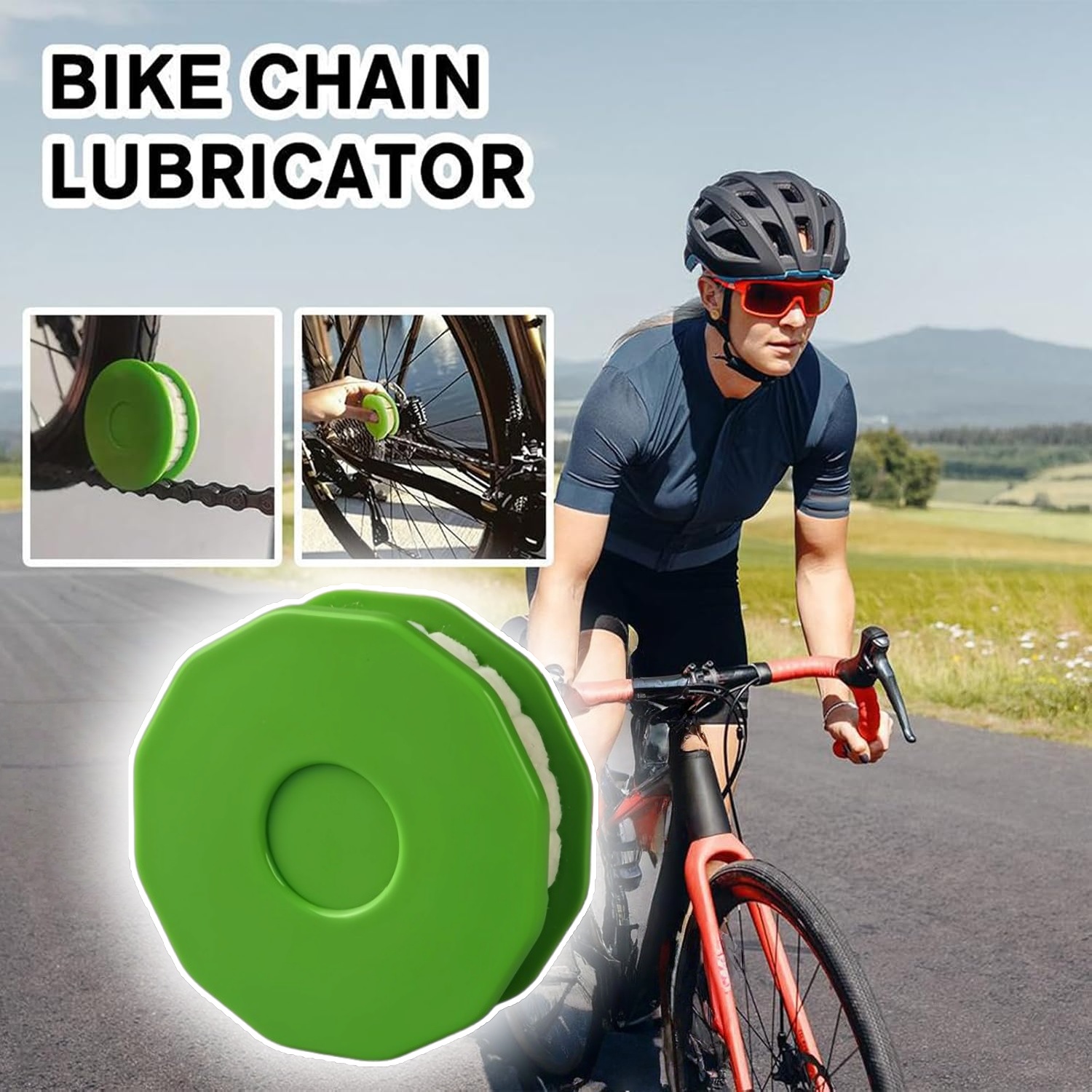 Bicycle Chain Lubricant - Bike Chain Lubricator Bicycle Chain Oiler