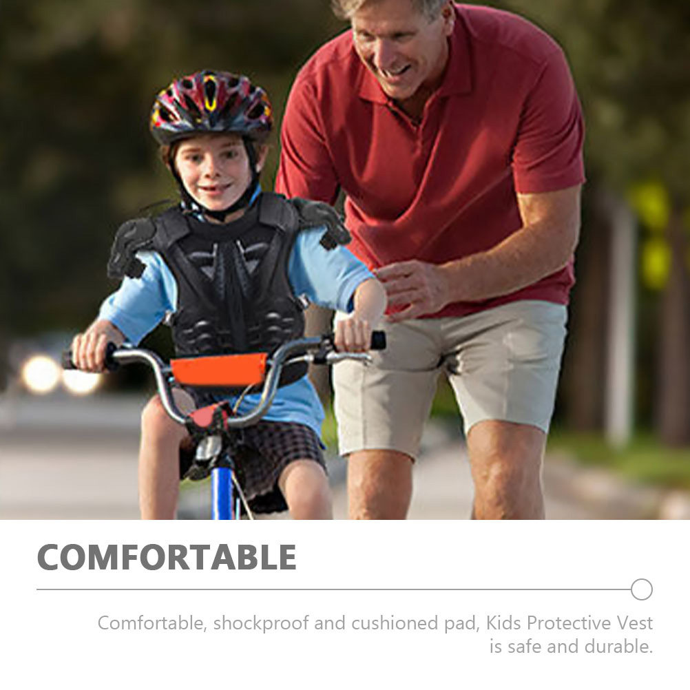 Cycling Protective Gear Kids - Kids Protective Snowboarding Vest Chest Back