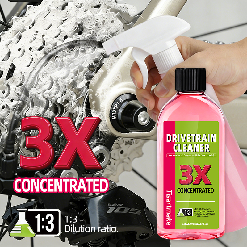 Bike Chain Cleaner - 100ml Bike Drivetrain Cleaner Bicycle Chain