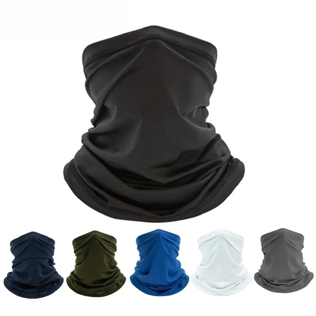 Cycling Buff Neck Warmer - Outdoor Bandana Man Seamless Balaclava Buffs