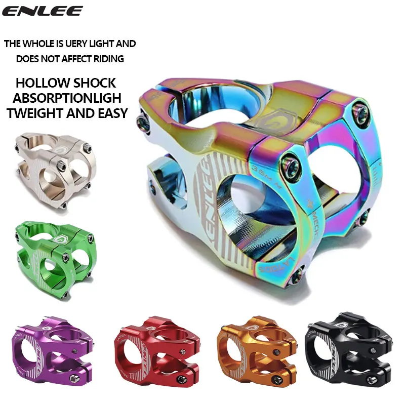 ENLEE Mountain Bike Handlebar  - Bike Stem Riser avaliação e preço