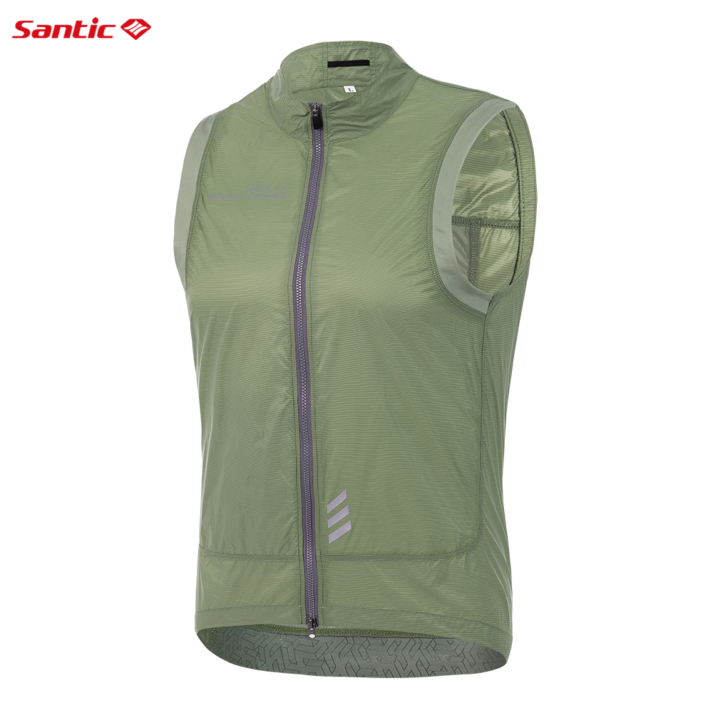 Santic Cycling Jerseys Summer  - Reflective Cycling Vest avaliação e preço