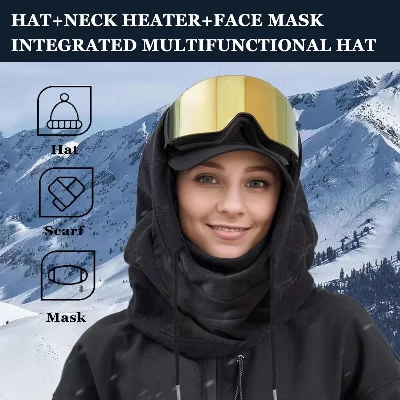 Mens Plush Lining Beanie Winte - Cycling Gear To Keep You Warm avaliação e preço