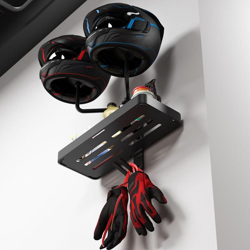 Helmets Holder Wall-Mounted Mo - Cycling Gear Wall Storage avaliação e preço