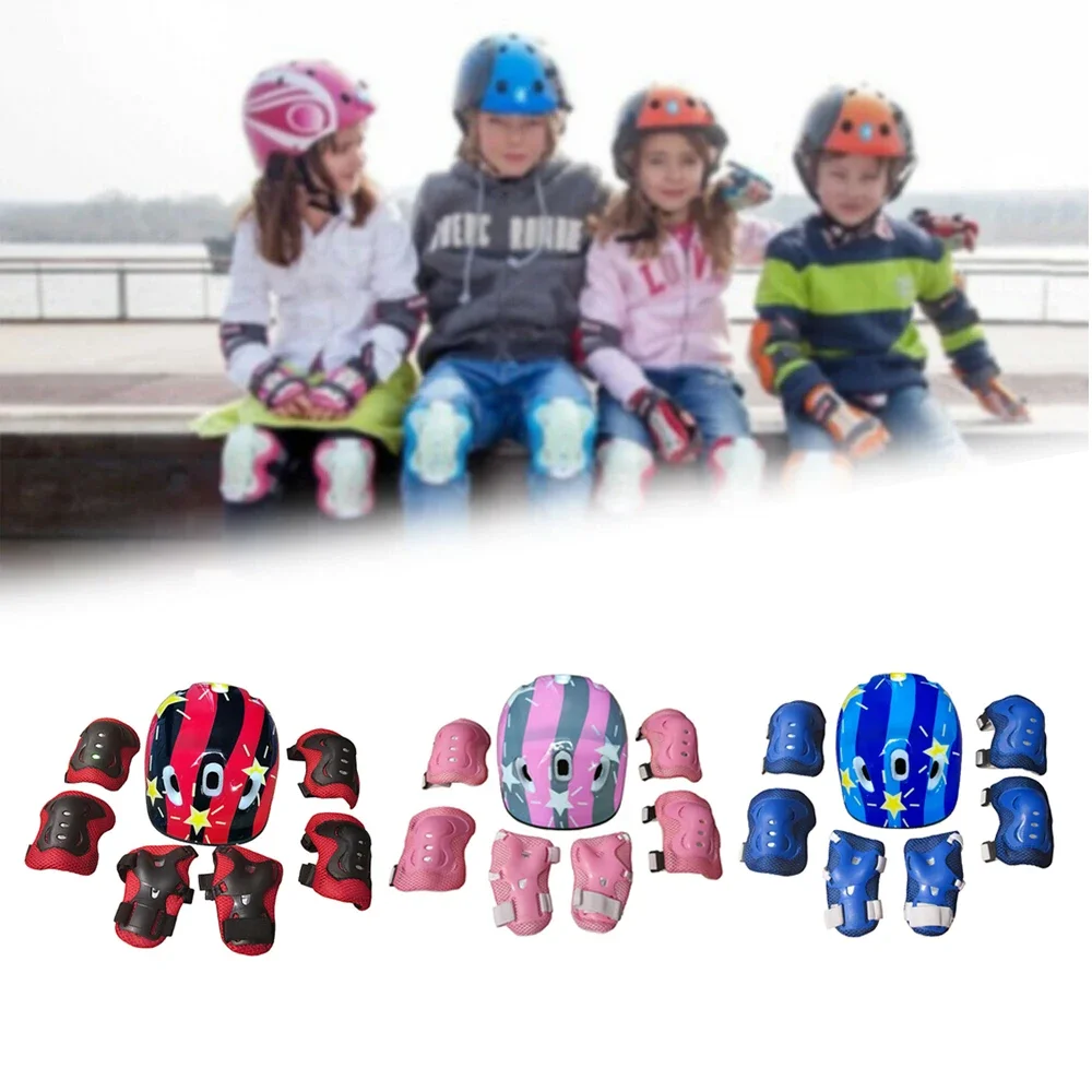 Adjustable Kids Helmet and Kne - Cycling Protective Gear Kids avaliação e preço