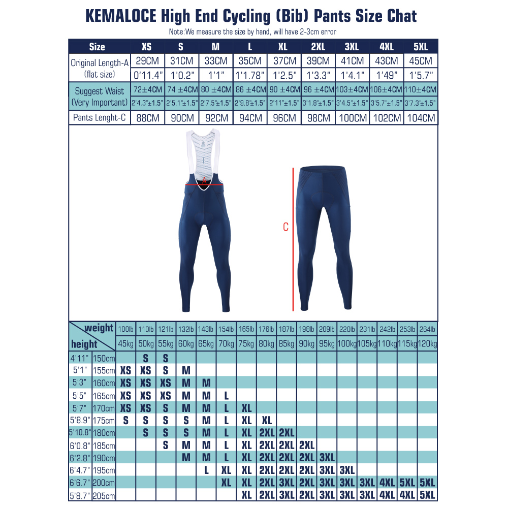 KEMALOCE Cycling Long Pants Me - Cycling Gear Pants avaliação e preço