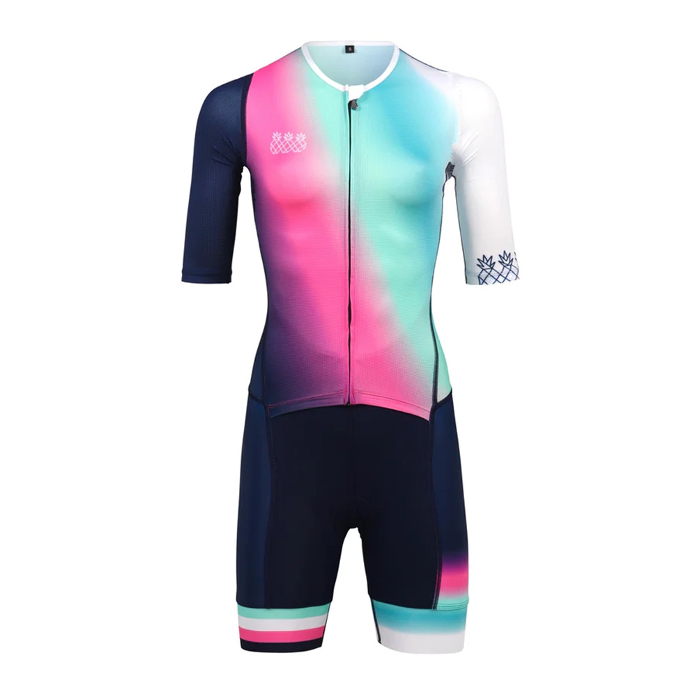 Summer Women's Triathlon Suit  - Cycling Gear Outfit avaliação e preço