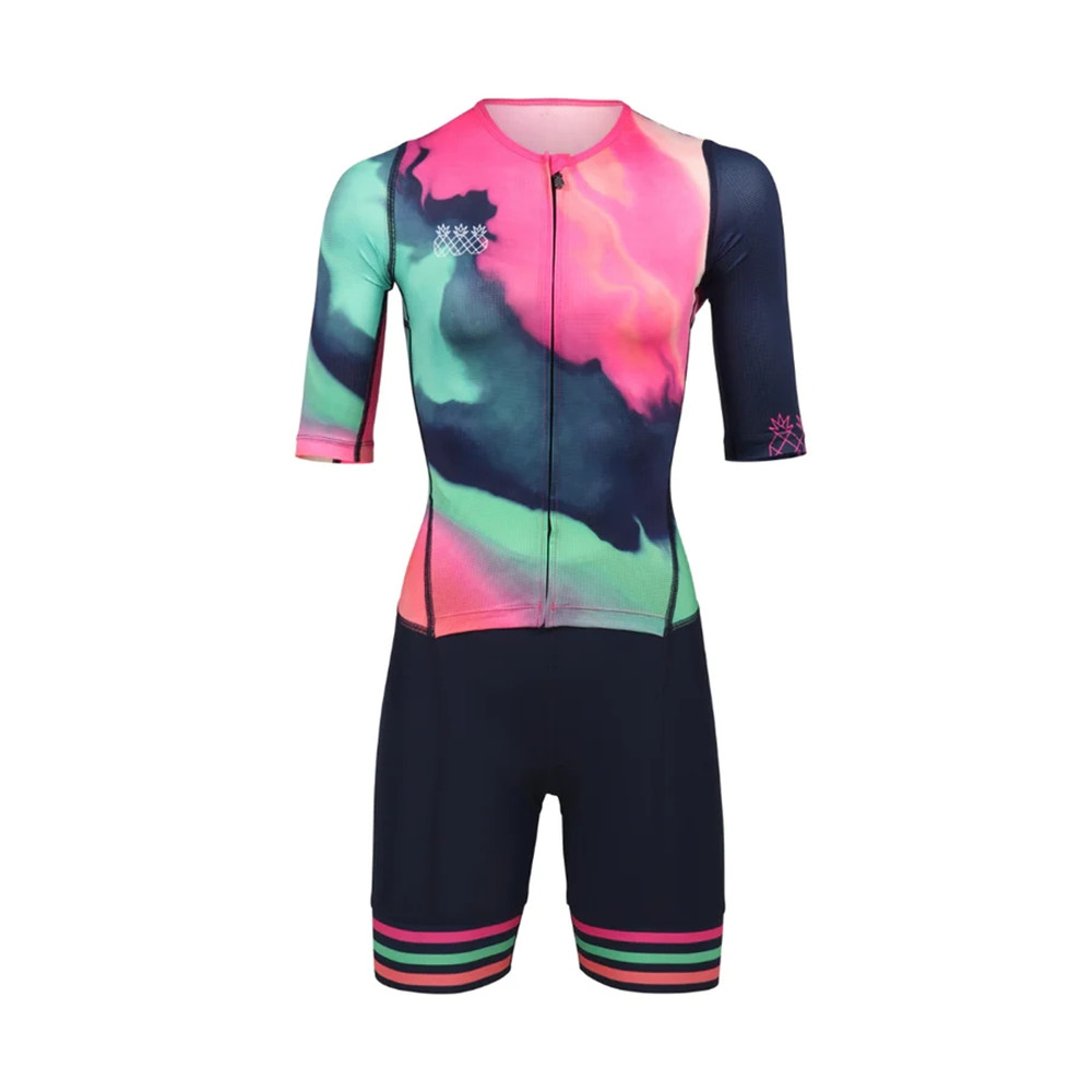 Summer Women's Triathlon Suit  - Cycling Gear Outfit avaliação e preço