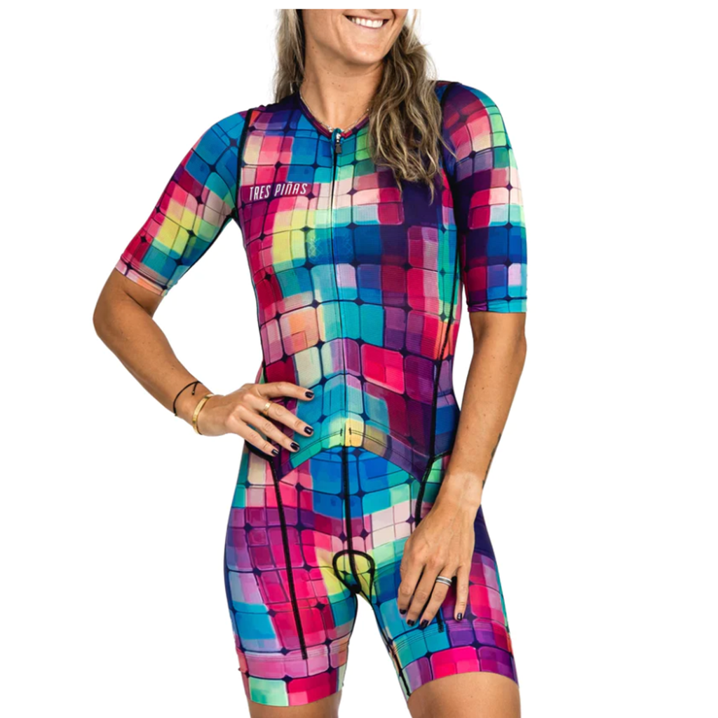 Summer Women's Triathlon Suit  - Cycling Gear Outfit avaliação e preço