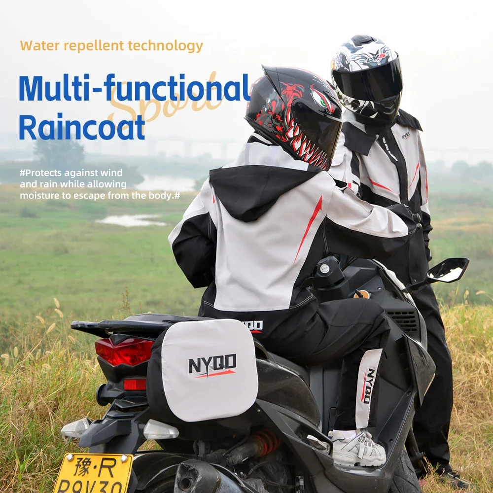 Men's and Women's Motorcycle R - Cycling Gear Rain avaliação e preço