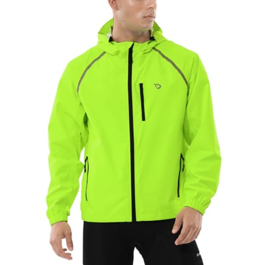 Men's Rain Jacket Waterproof W - Cycling Gear Rain avaliação e preço