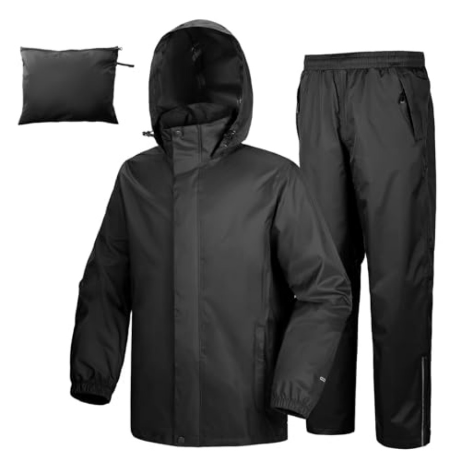 33, 000ft Men's Rain Suit Pack - Cycling Gear Rain avaliação e preço
