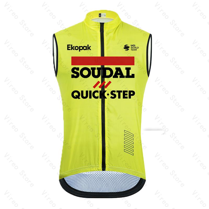 Soudal Quick-Step Men's Cyclin - Reflective Cycling Vest avaliação e preço