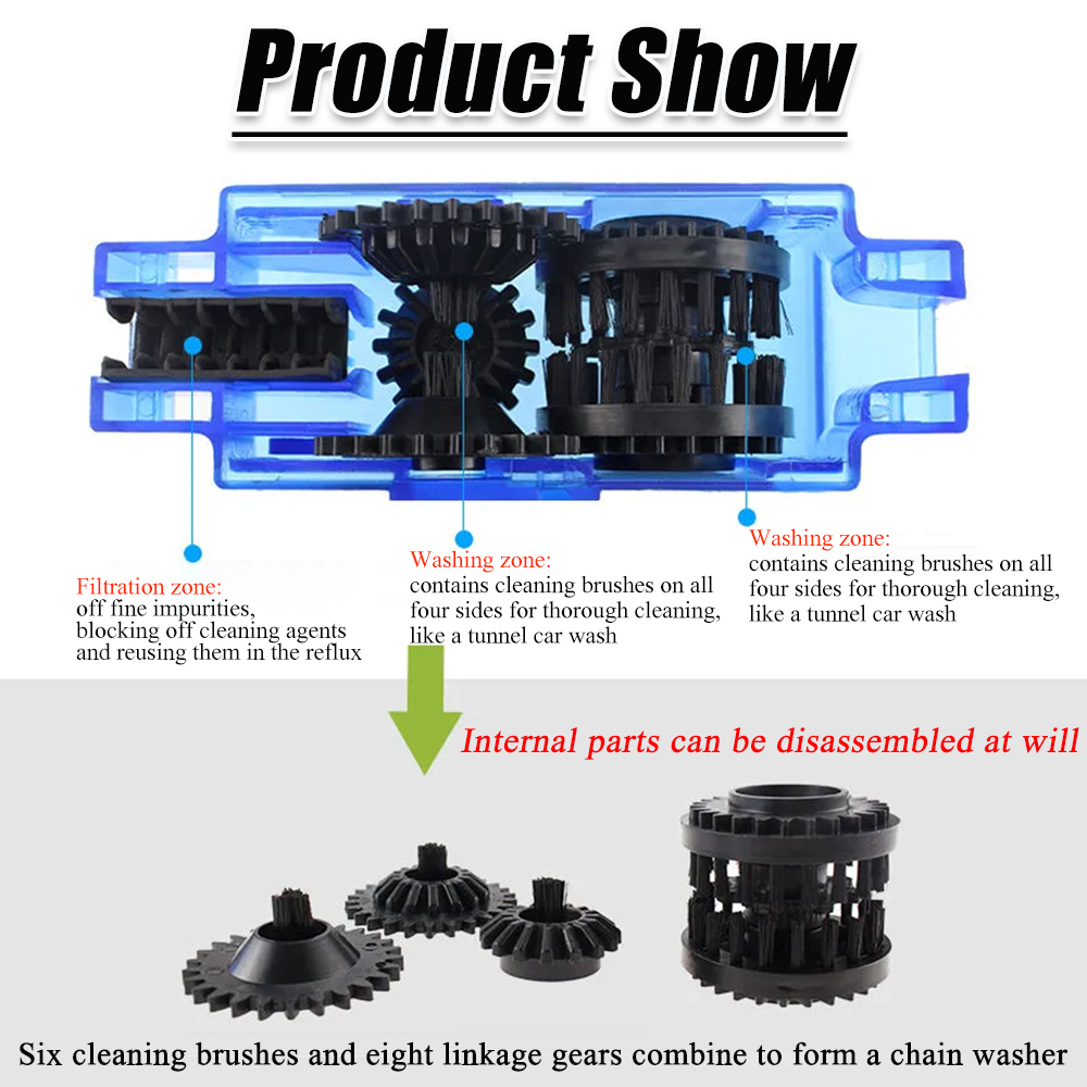 Chain Cleaner Cleaning Bicycle - Bicycle Chain Lubricant avaliação e preço
