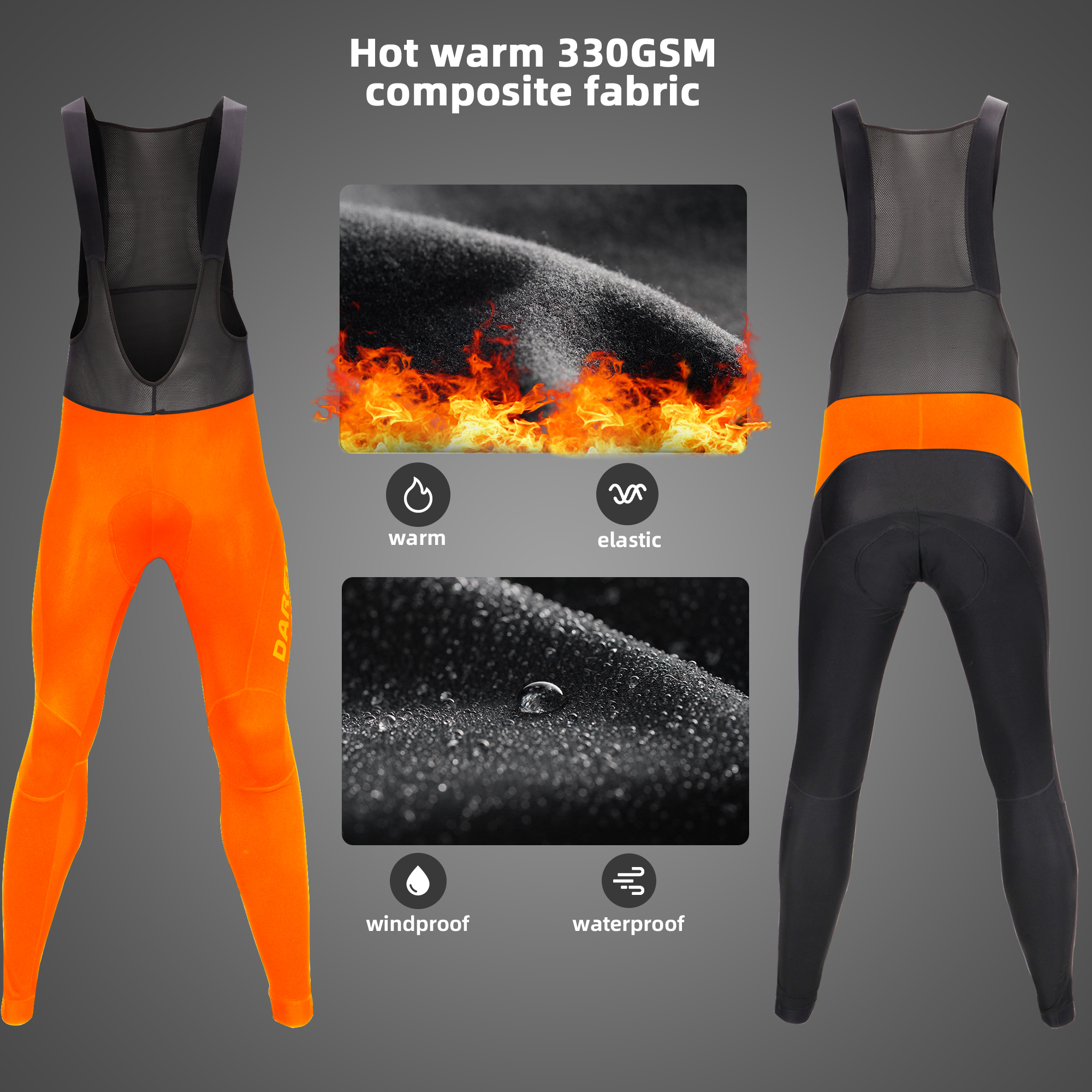 DAREVIE Cycling Bib Tights Win - Cycling Gear Pants avaliação e preço