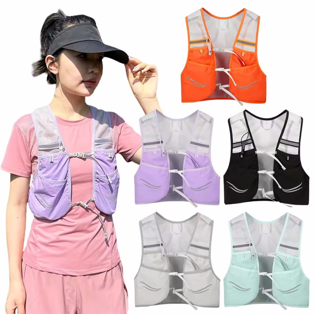 Reflective Running Vest Hydrat - Reflective Cycling Vest avaliação e preço