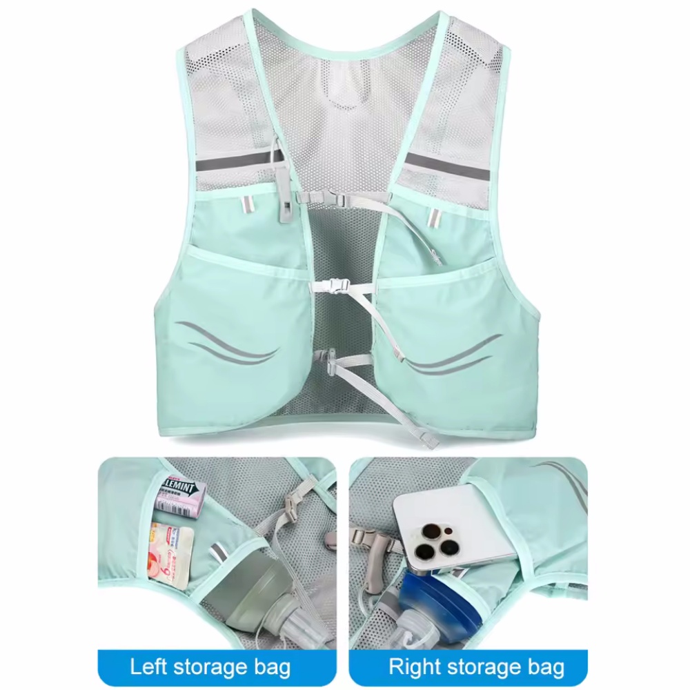 Reflective Running Vest Hydrat - Reflective Cycling Vest avaliação e preço
