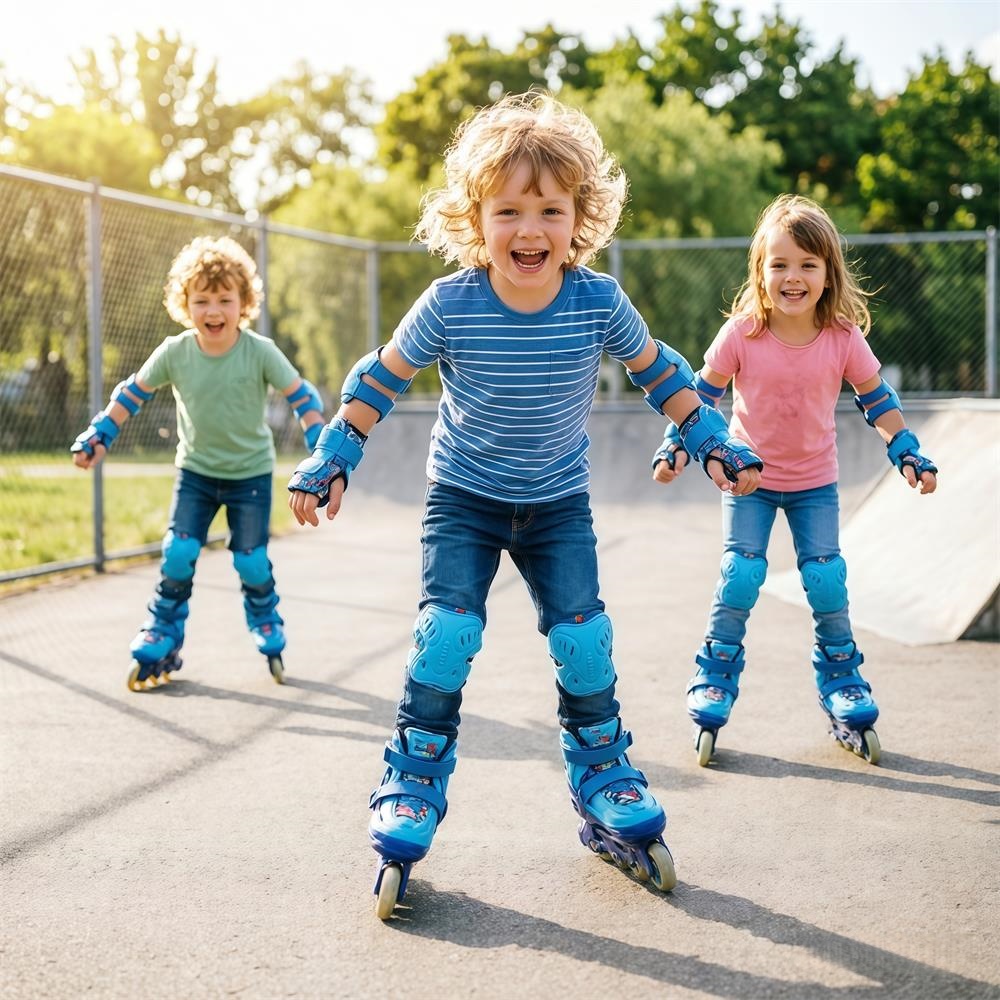 6Pcs/Set 3-12 Years Kids Prote - Cycling Protective Gear Kids avaliação e preço