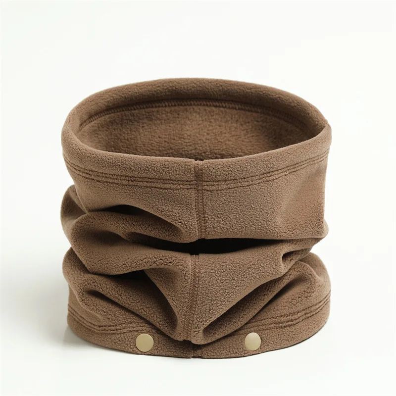 Polar Fleece Neck Scarf Winter - Cycling Buff Neck Warmer avaliação e preço