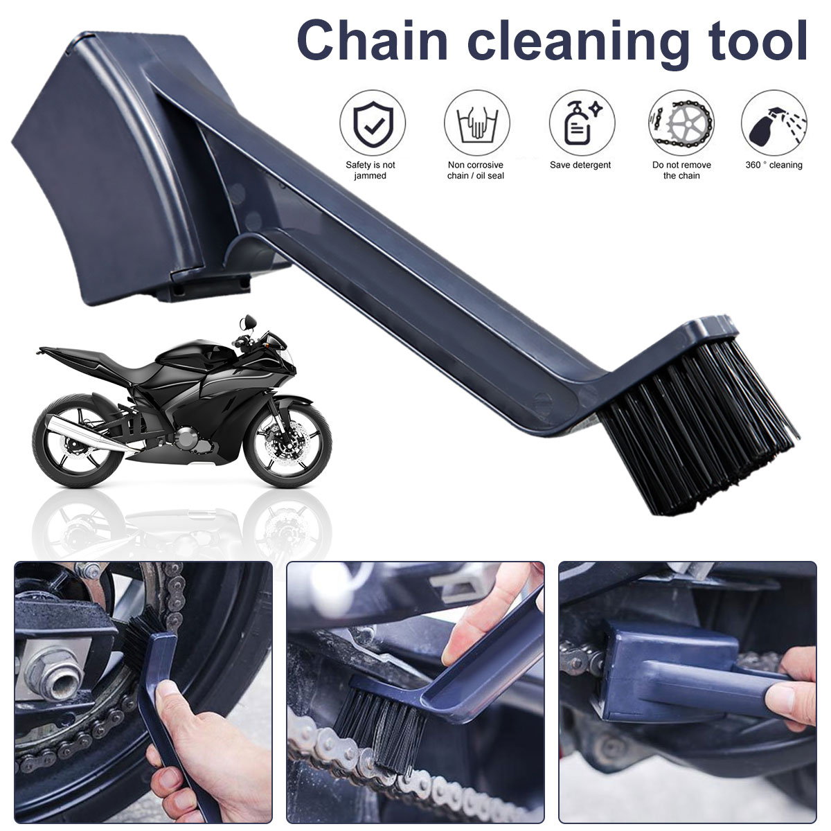Motorcycle Bike Chain Cleaner  - Bike Chain Cleaner avaliação e preço