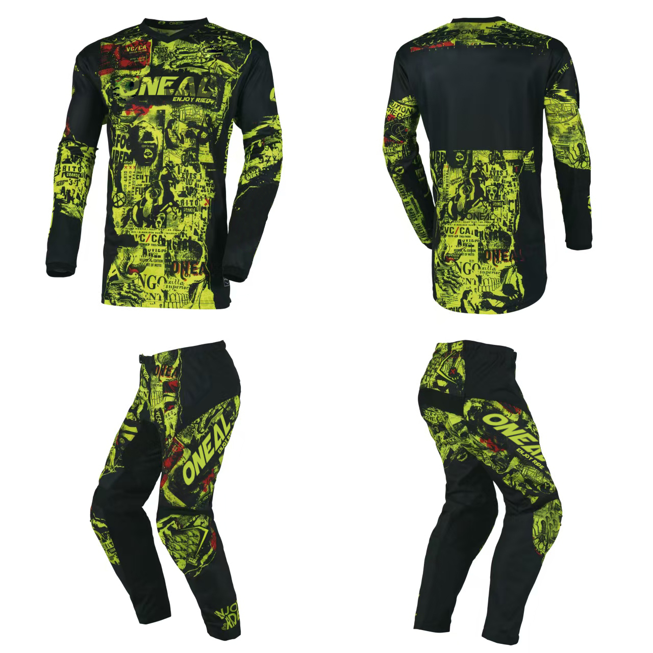 ONEAL ENJOYRIDE MX Jersey and  - Cycling Gear Pants avaliação e preço