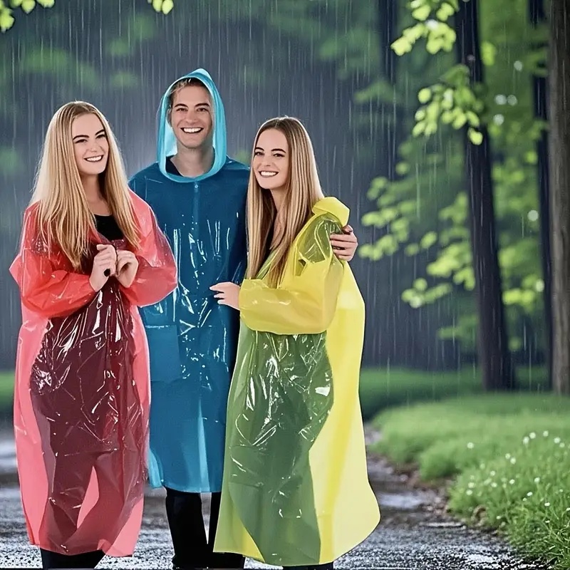 15/30Pcs Random Color Disposab - Cycling Gear Rain avaliação e preço