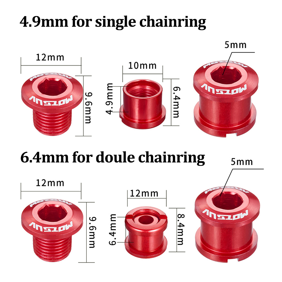 MOTSUV Chainring Bolts Integra - Cycling Gear Parts avaliação e preço