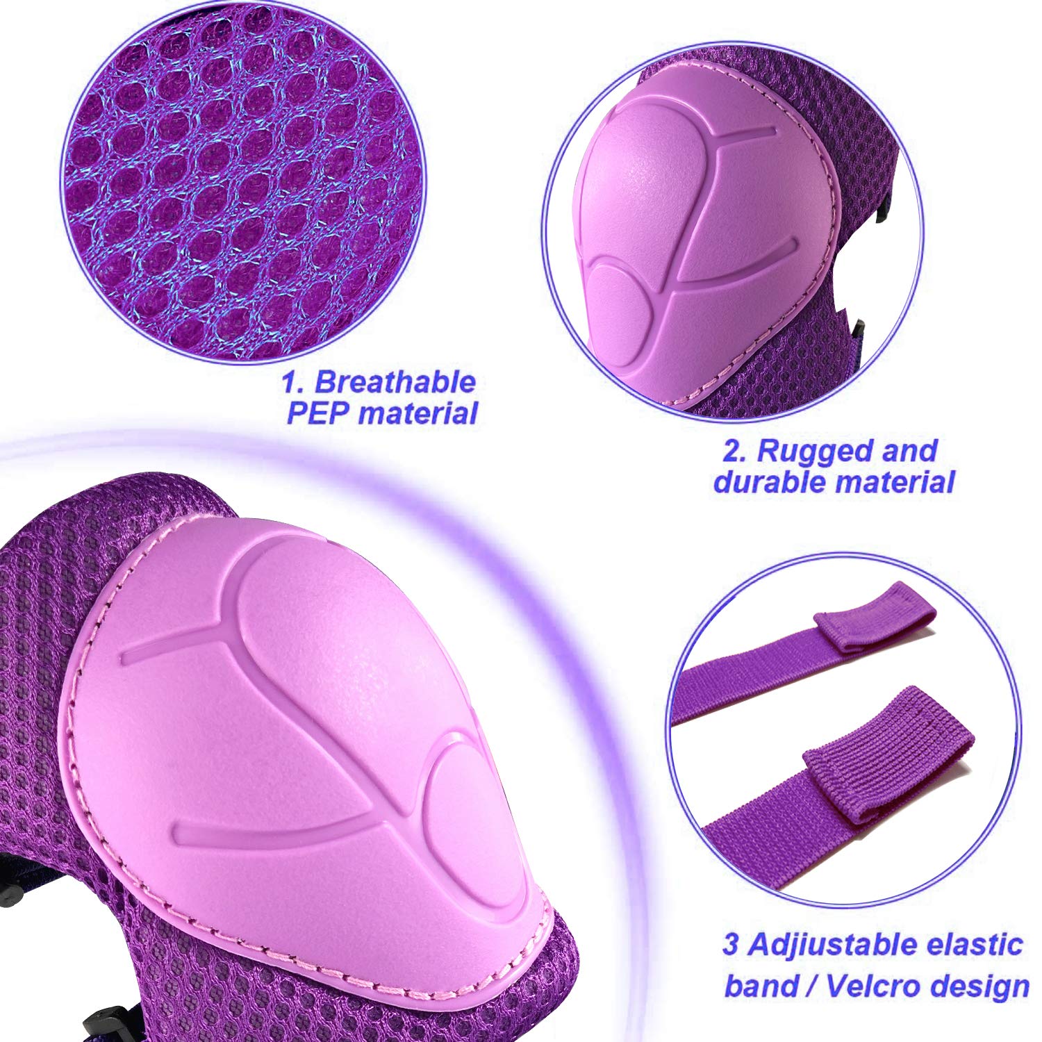 Kids Knee pads and Elbow Pads  - Cycling Protective Gear Kids avaliação e preço