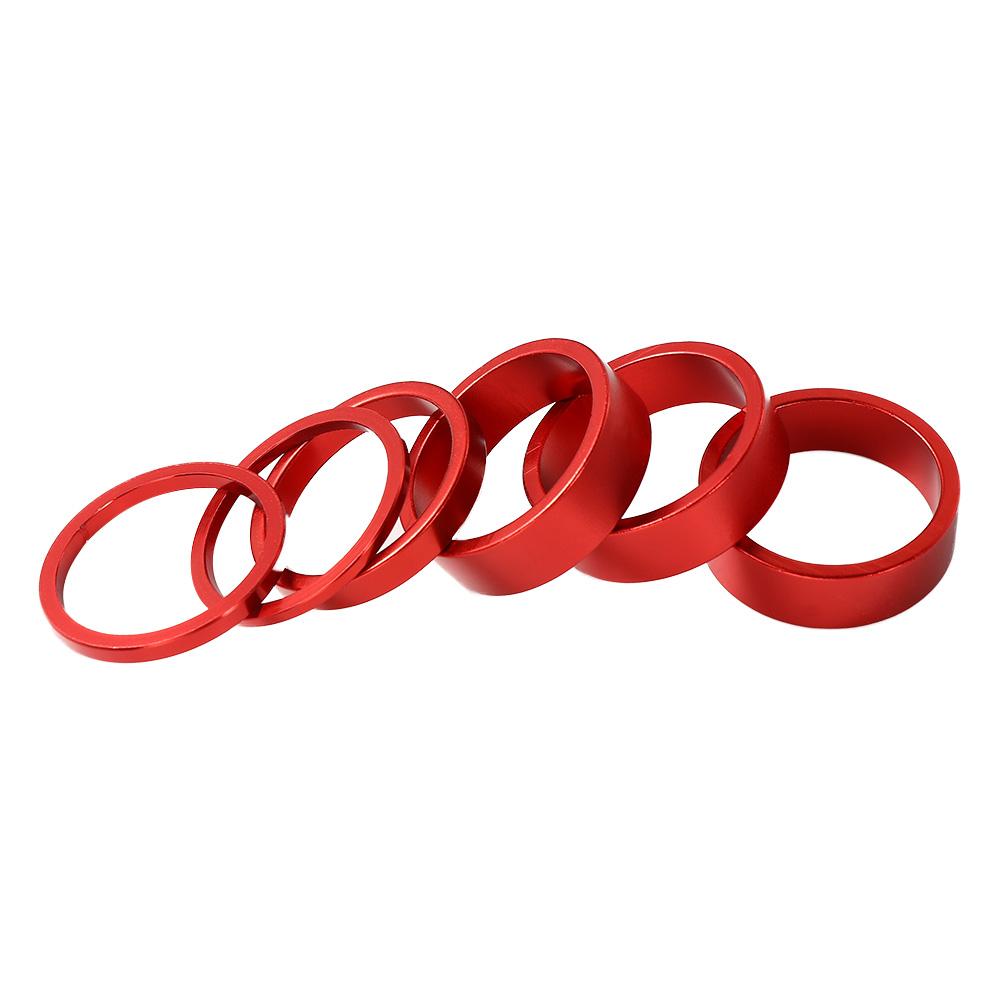 6pcs/set Headset Riser Aluminu - Bike Stem Riser avaliação e preço
