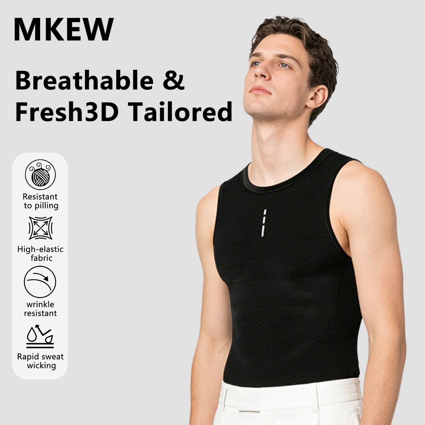 MKEW Cycling Base Layer Reflec - Reflective Cycling Vest avaliação e preço