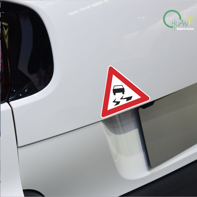 Traffic warning sticker, slipp - Cycling Gear Indoor avaliação e preço
