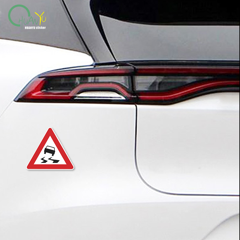 Traffic warning sticker, slipp - Cycling Gear Indoor avaliação e preço
