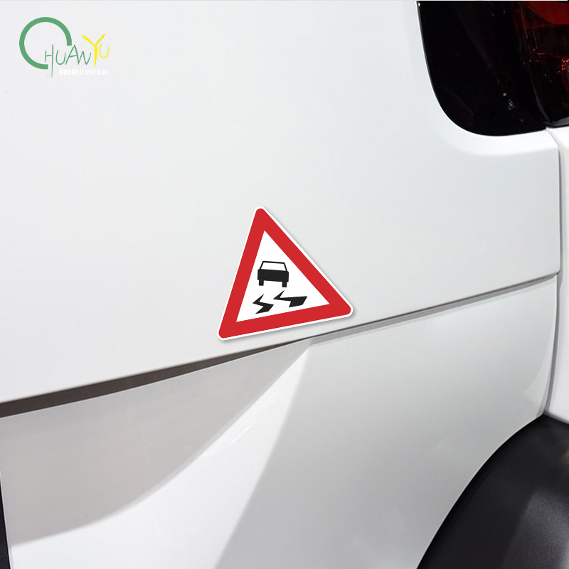 Traffic warning sticker, slipp - Cycling Gear Indoor avaliação e preço