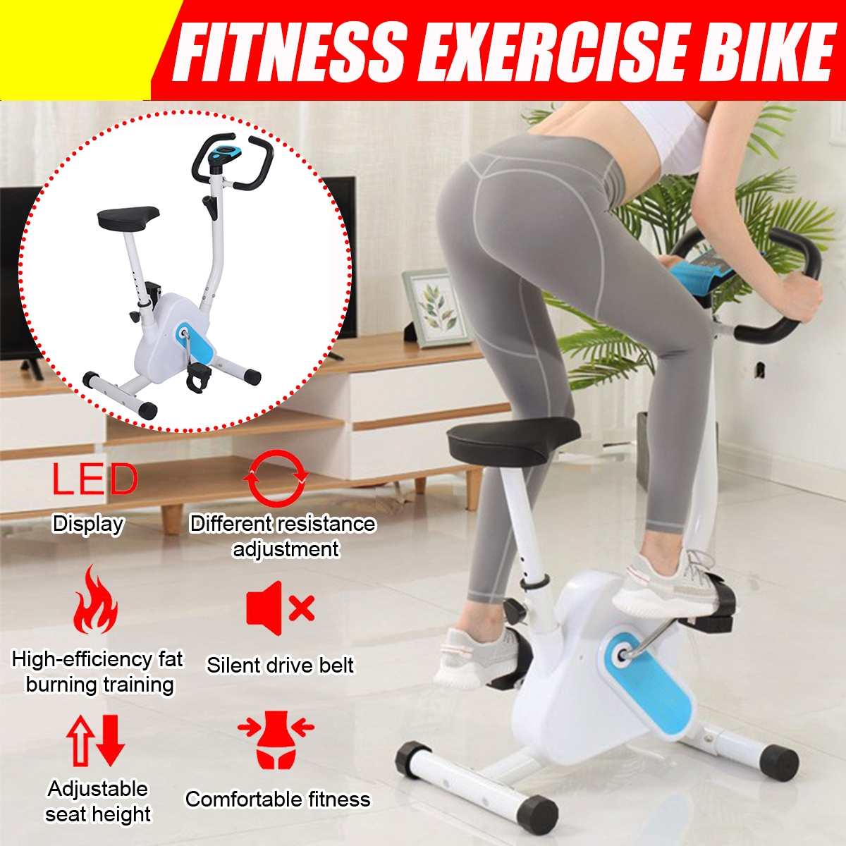 LED Display Cycling Machine Wo - Cycling Gear Indoor avaliação e preço