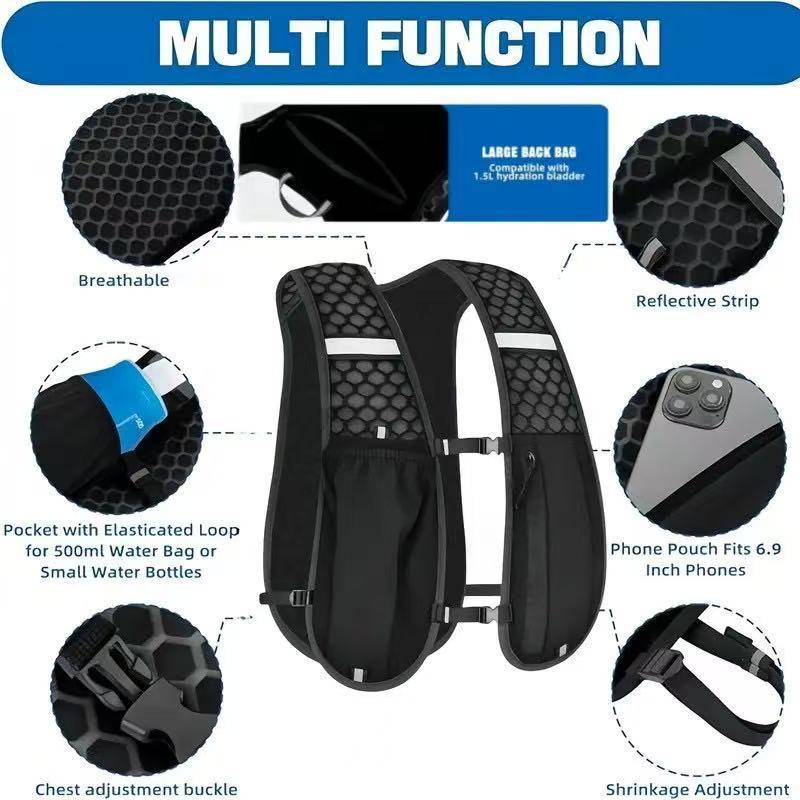 Lightweight Outdoor Mountainee - Reflective Cycling Vest avaliação e preço