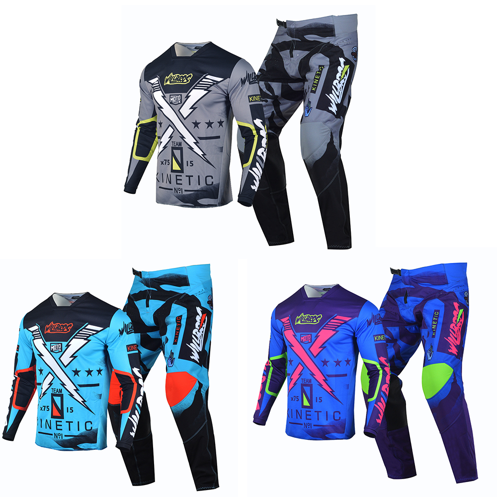 Willbros Motocross MX Gear Set - Cycling Gear Pants avaliação e preço