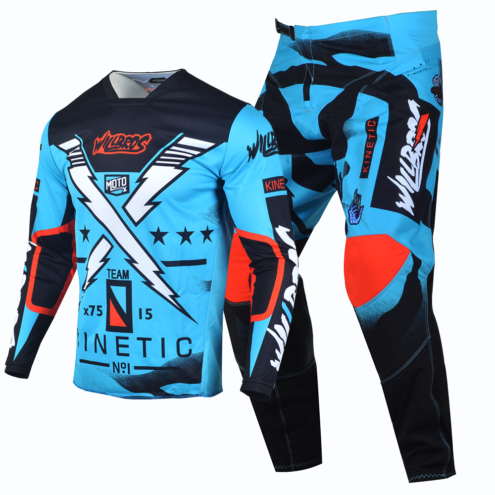 Willbros Motocross MX Gear Set - Cycling Gear Pants avaliação e preço