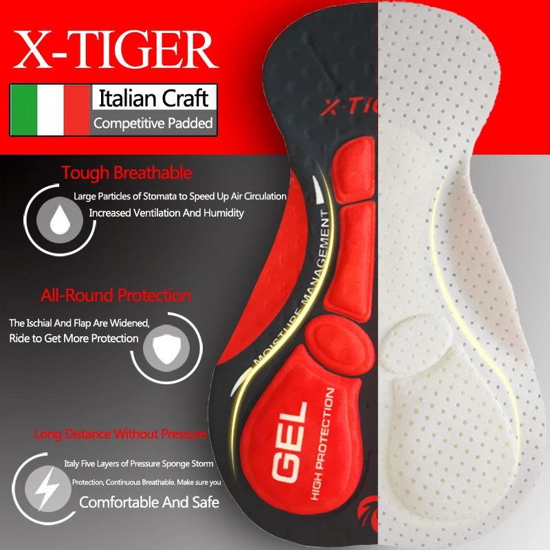 X-Tiger Cycling Bibs Pants For - Cycling Gear Pants avaliação e preço