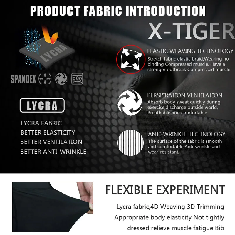 X-Tiger Cycling Bibs Pants For - Cycling Gear Pants avaliação e preço