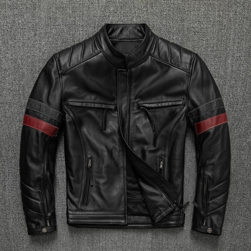 Motorcycle suit pure top-grain - Cycling Gear Stand avaliação e preço