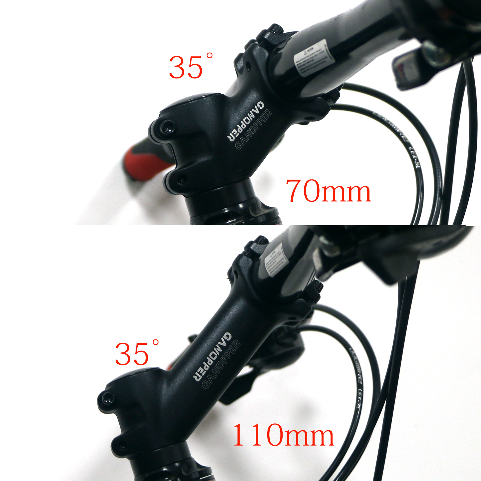 17 25 35 Degree Mountain Bike  - Bike Stem Riser avaliação e preço