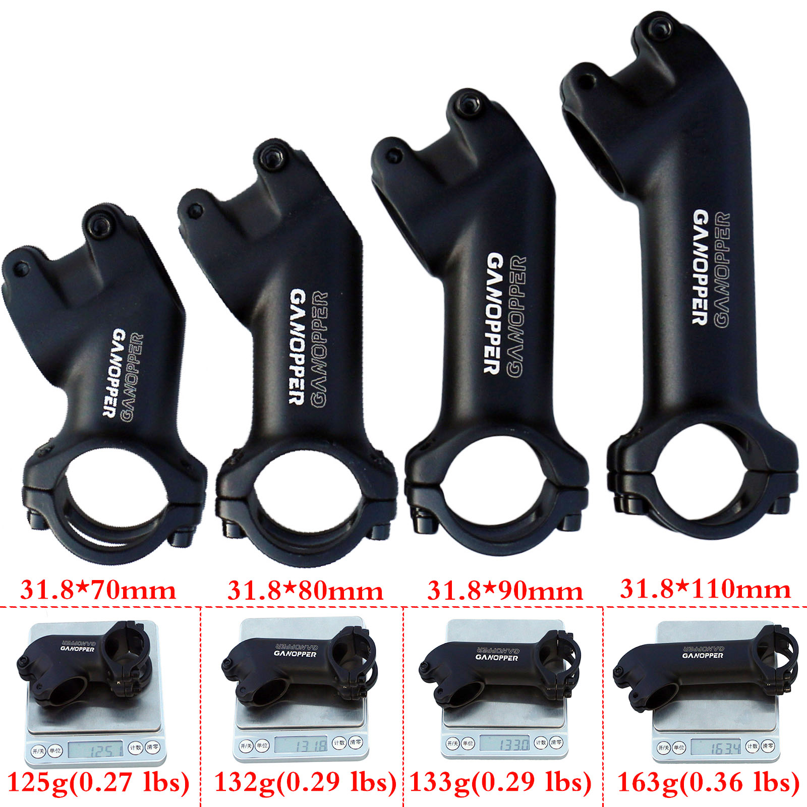 17 25 35 Degree Mountain Bike  - Bike Stem Riser avaliação e preço