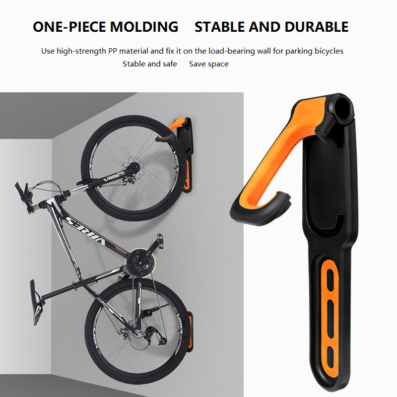 1PC Bicycle Wall Mount Rack Mt - Cycling Gear Wall Storage avaliação e preço