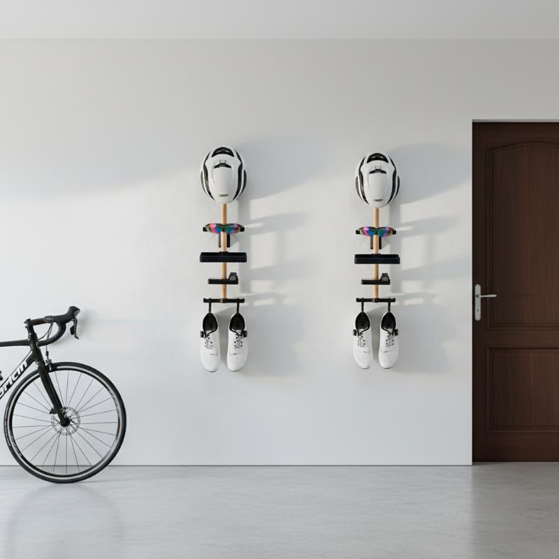 Bicycle Wall Storage 1 Set Bee - Cycling Gear Stand avaliação e preço
