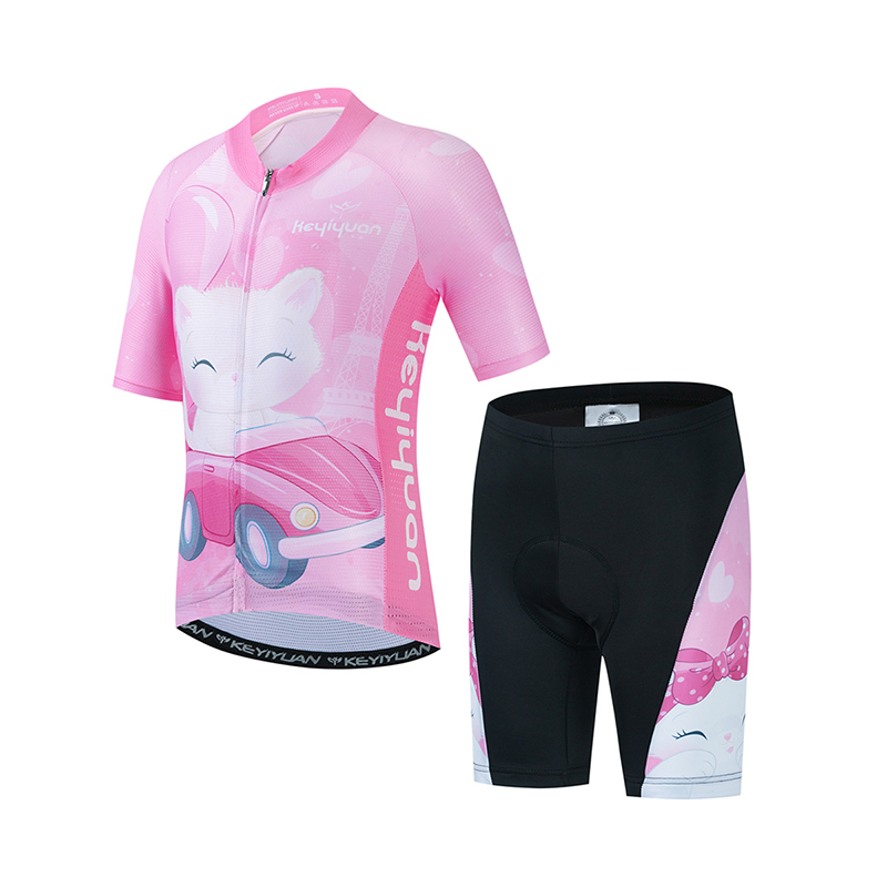 KEYIYUAN Kids Road Cycling Jer - Cycling Gear Jersey avaliação e preço