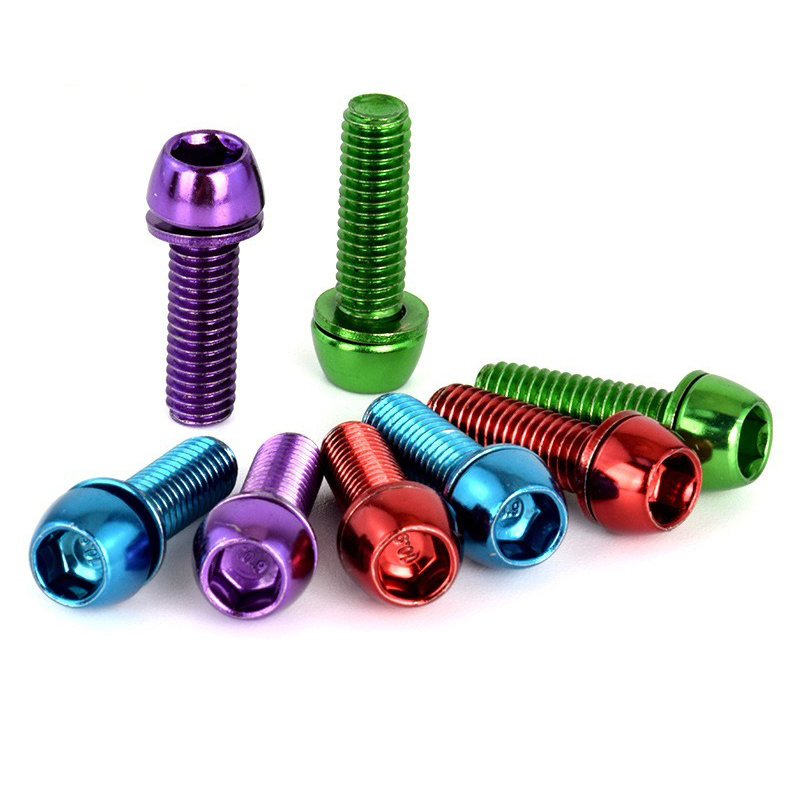 6pcs Bicycle Handlebar Screws  - Bike Stem Riser avaliação e preço