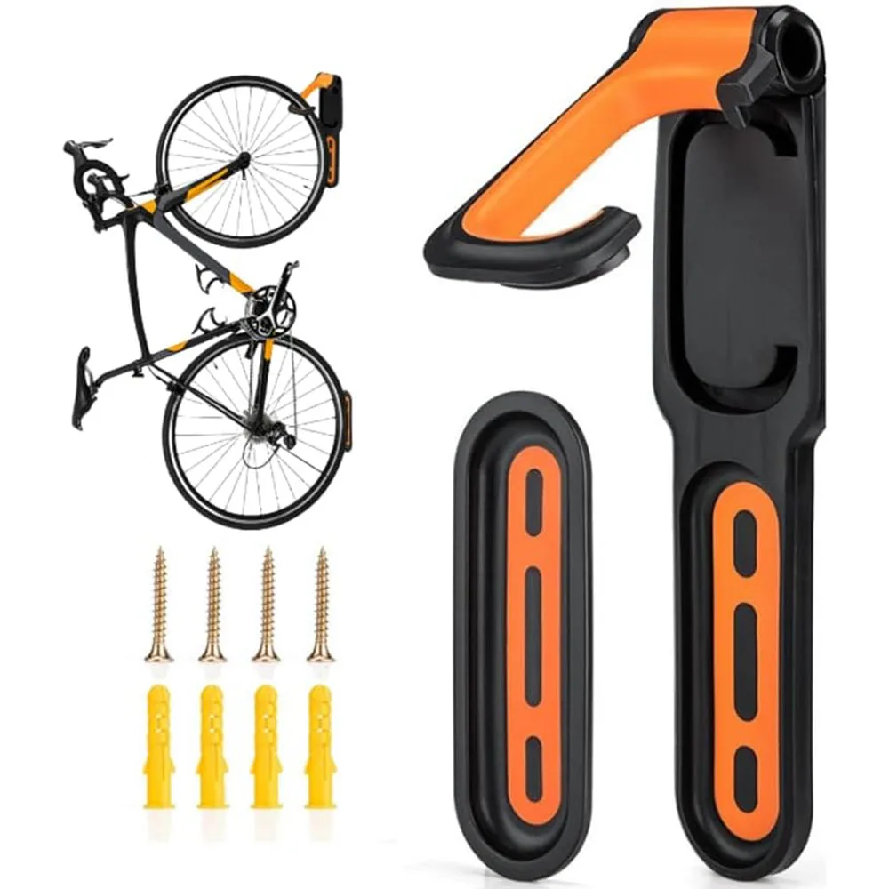1PC Bicycle Wall Mount Rack Mt - Cycling Gear Wall Storage avaliação e preço