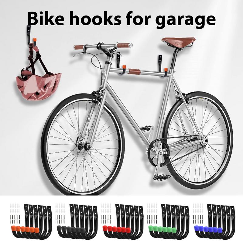 6PCS/Set Bike Wall Mount Hooks - Cycling Gear Wall Storage avaliação e preço